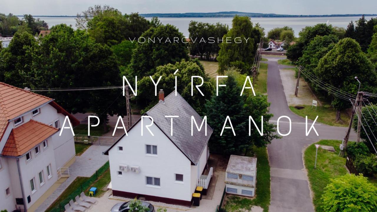 Nyirfa Apartman Vonyarcvashegy Exterior foto
